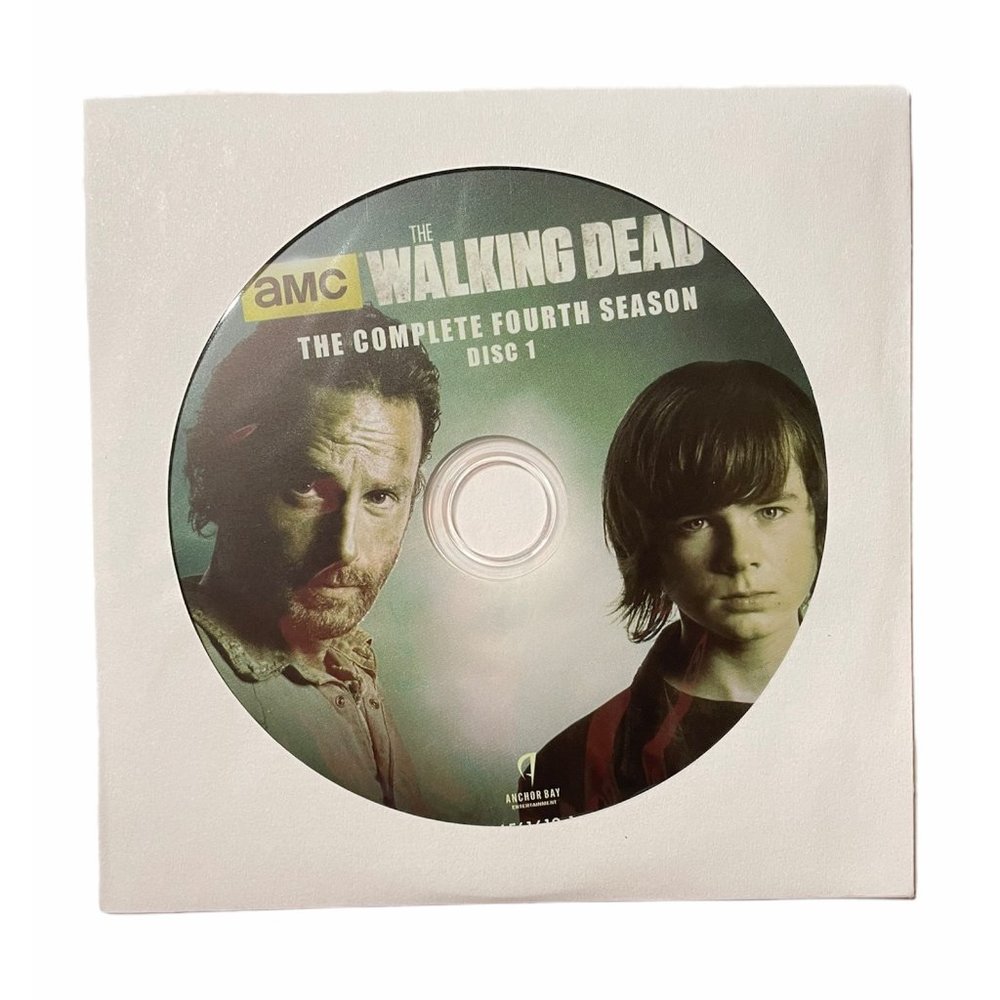 AMC The Walking Dead Fourth Season Disc 1 Replacement DVD